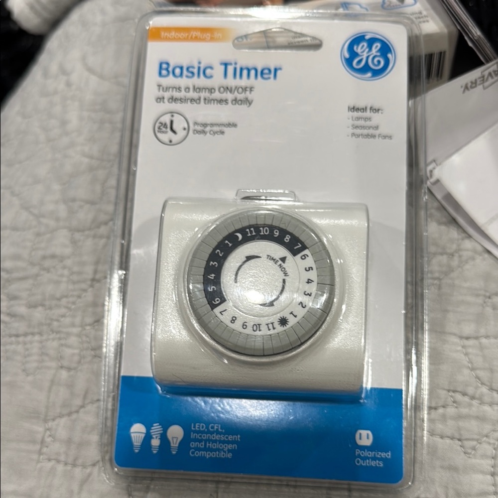 NWT GE Basic Timer with Dial 24 hour programmable box 7